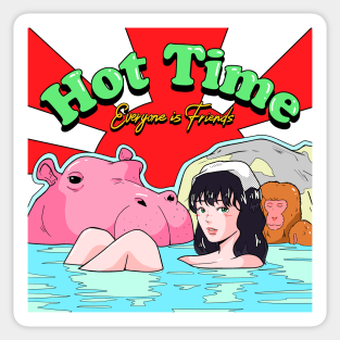 Hot Time Sticker